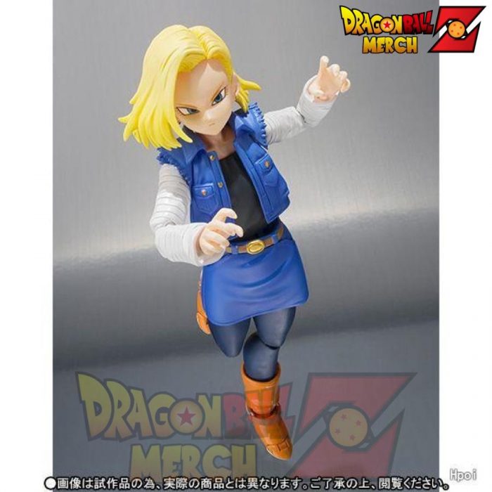 14Cm Dragon Ball Z Android No. 18 Articulated