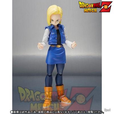 14Cm Dragon Ball Z Android No. 18 Articulated