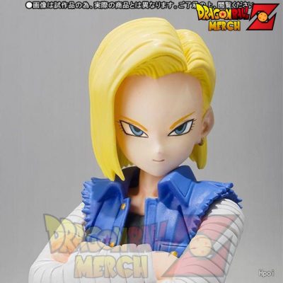 14Cm Dragon Ball Z Android No. 18 Articulated