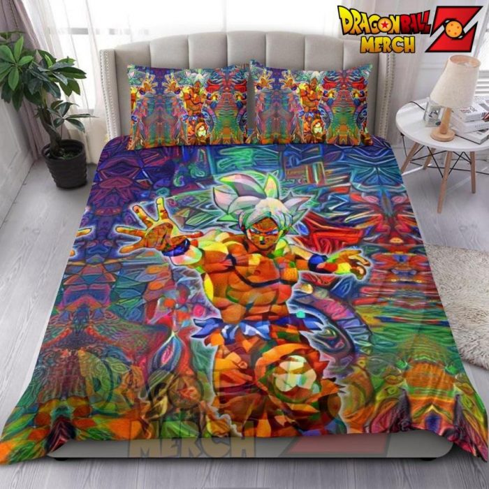 Abstract Goku Dbz Bedding Set