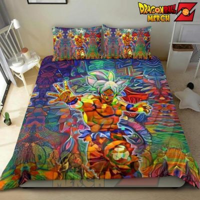 Abstract Goku Dbz Bedding Set