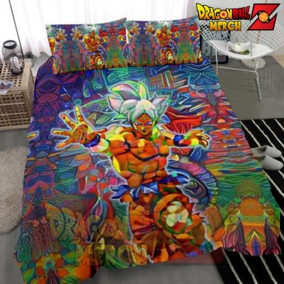 Abstract Goku Dbz Bedding Set