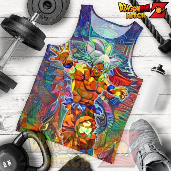 Abstract Goku Dbz Premium Tank Top