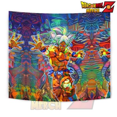 Abstract Goku Dbz Wall Tapestry