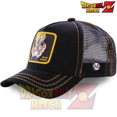 All Styles Dragon Ball Z Snapback Baseball Cap 2021 Majin Vegeta Black