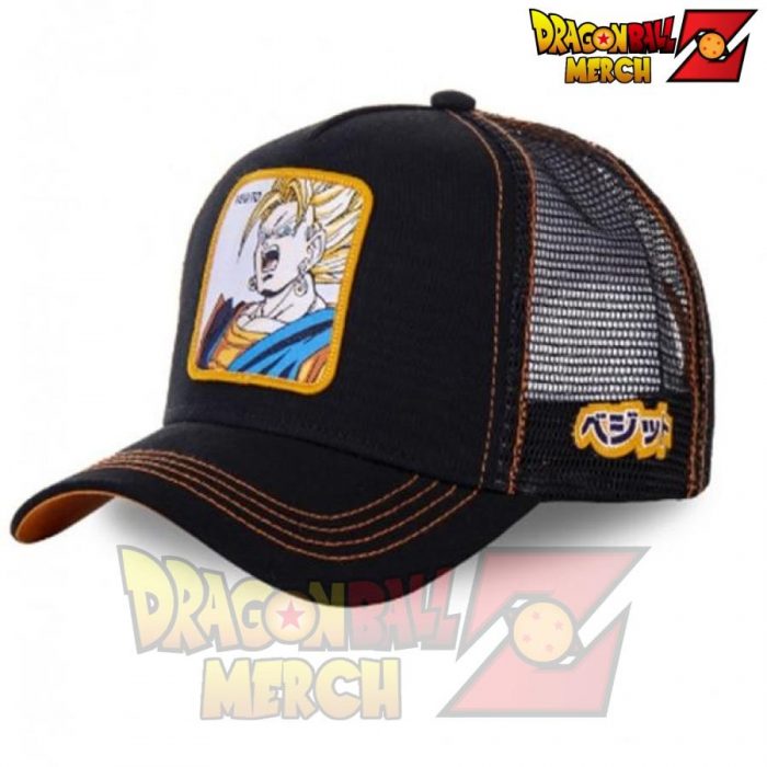 All Styles Dragon Ball Z Snapback Baseball Cap 2021 Vegito Black