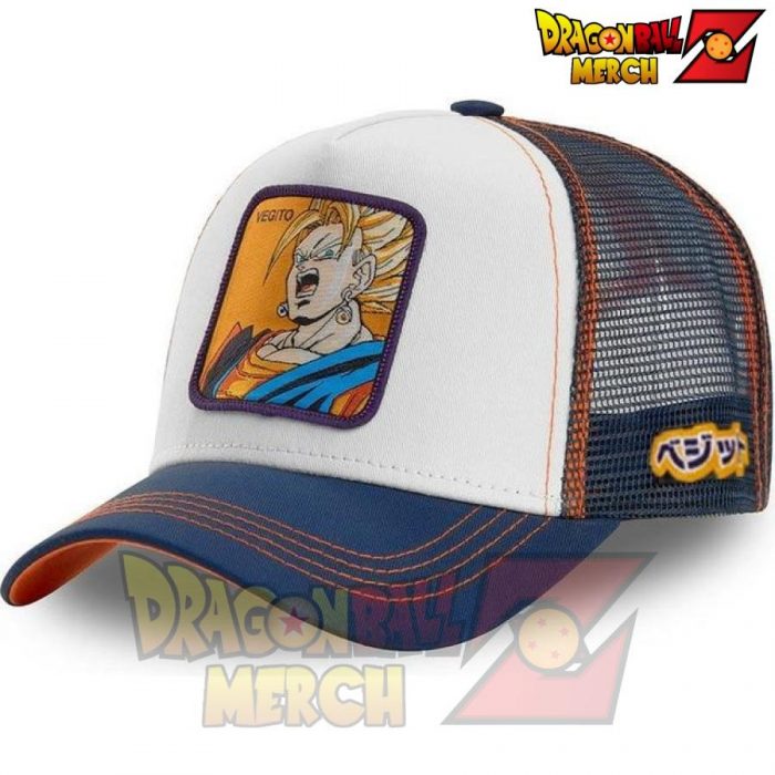 All Styles Dragon Ball Z Snapback Baseball Cap 2021 Vegito White