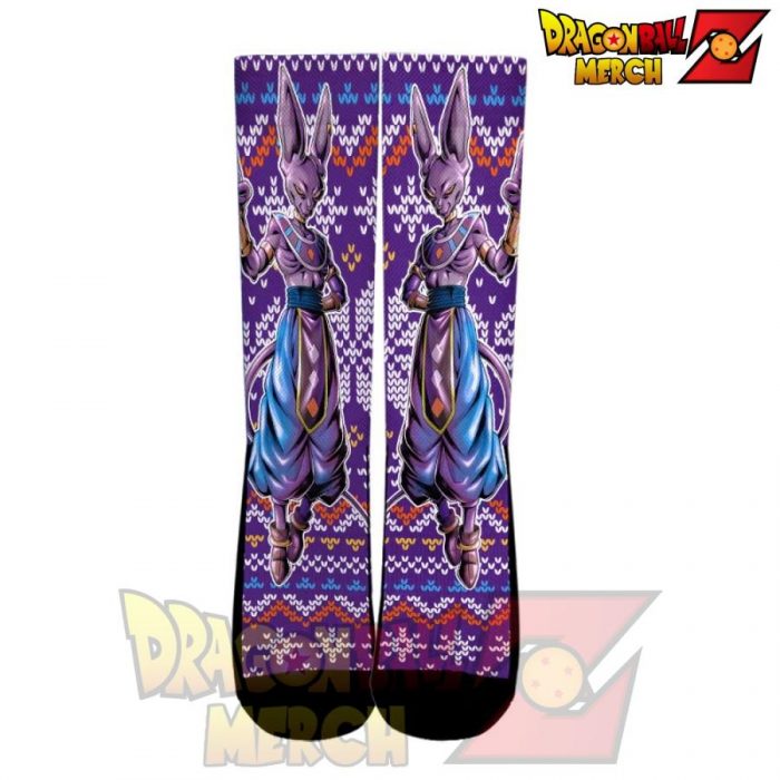 Beerus Socks Ugly Dragon Ball Anime Gift Idea