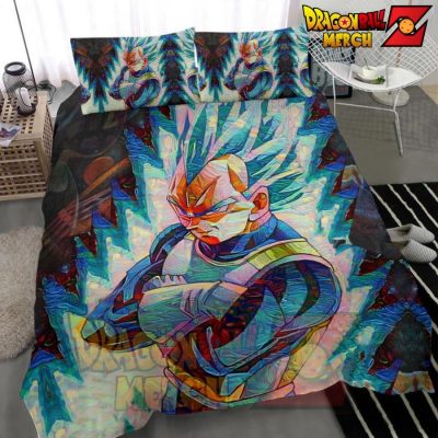 Blazing Vegeta Dbz Bedding Set