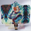 Blazing Vegeta Dbz Hooded Blanket