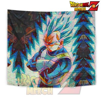 Blazing Vegeta Dbz Wall Tapestry