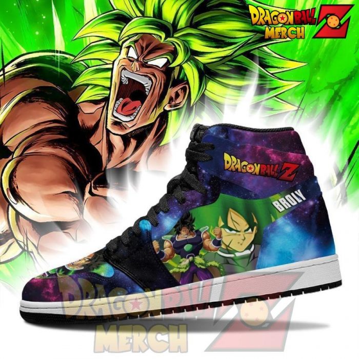 Broly Dragon Ball Super Jordan Sneakers Style No.1 Jd