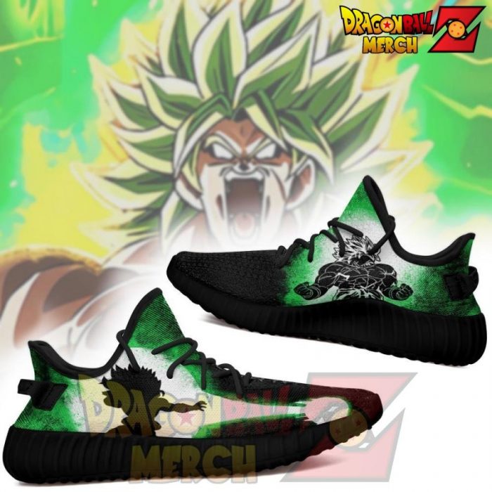 Broly Silhouette Yeezy Shoes Skill Custom No.3