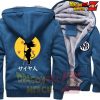 Dbz Goku Kid Fleece Jacket Blue / S