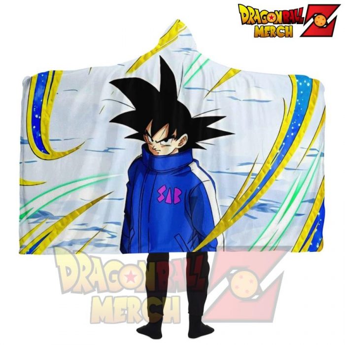 Dbz Hooded Blanket #04 Adult / Premium Sherpa - Aop