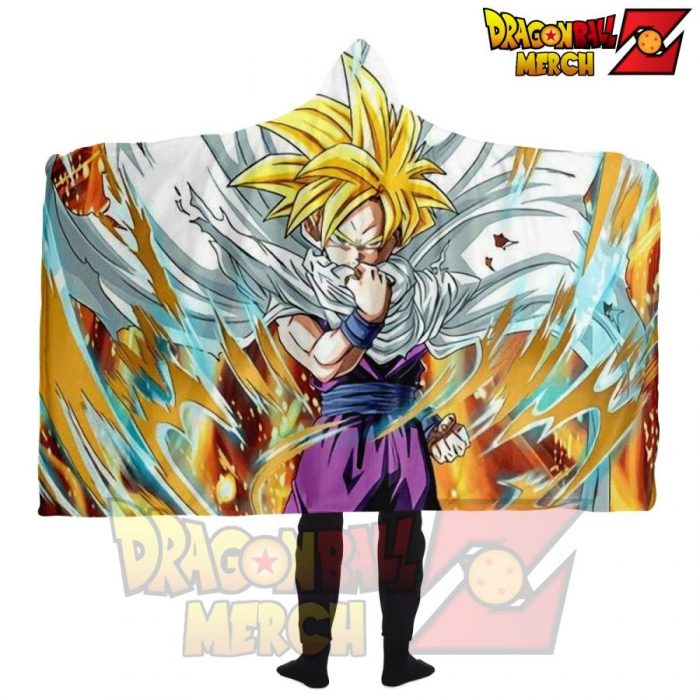 Dbz Hooded Blanket #13 Adult / Premium Sherpa - Aop