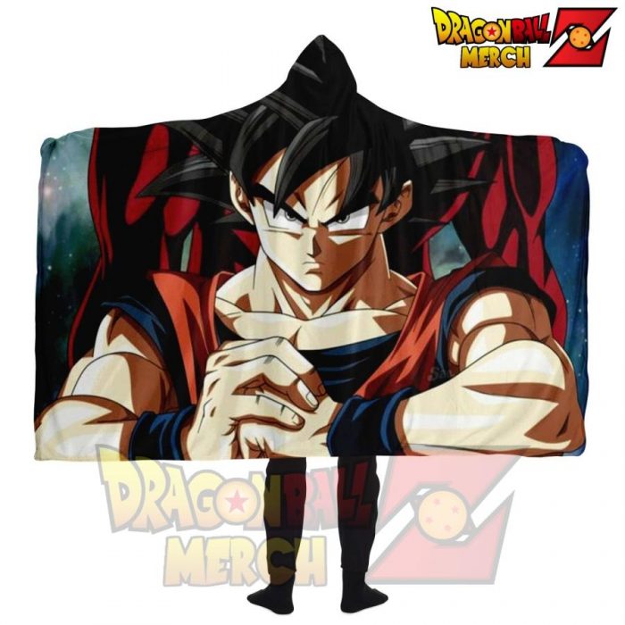 Dbz Hooded Blanket #14 Adult / Premium Sherpa - Aop