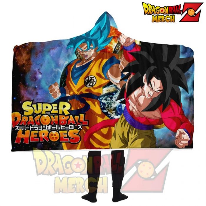 Dbz Hooded Blanket #15 Adult / Premium Sherpa - Aop