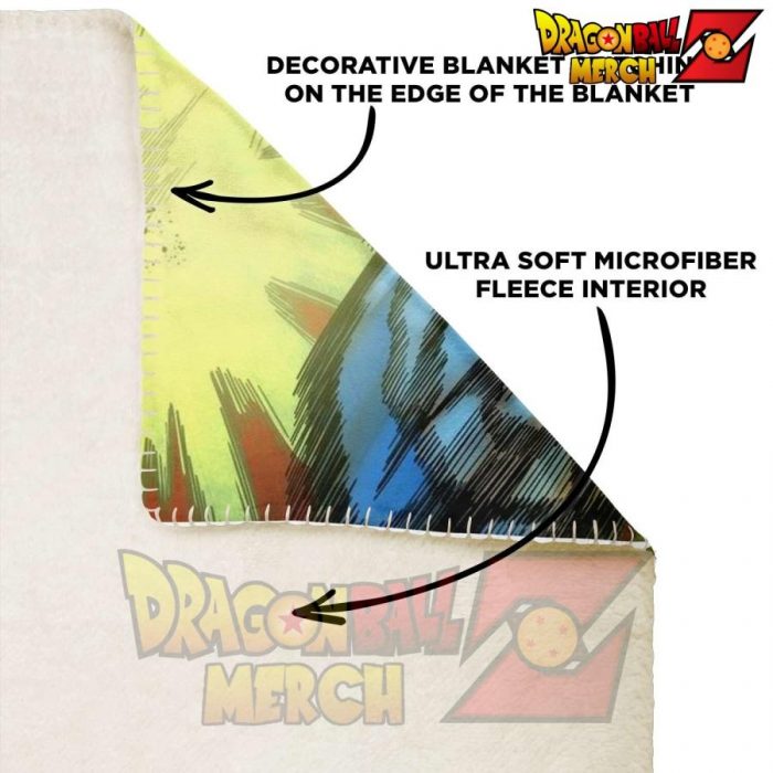 Dbz Micro Fleece Blanket #17 Premium Microfleece - Aop