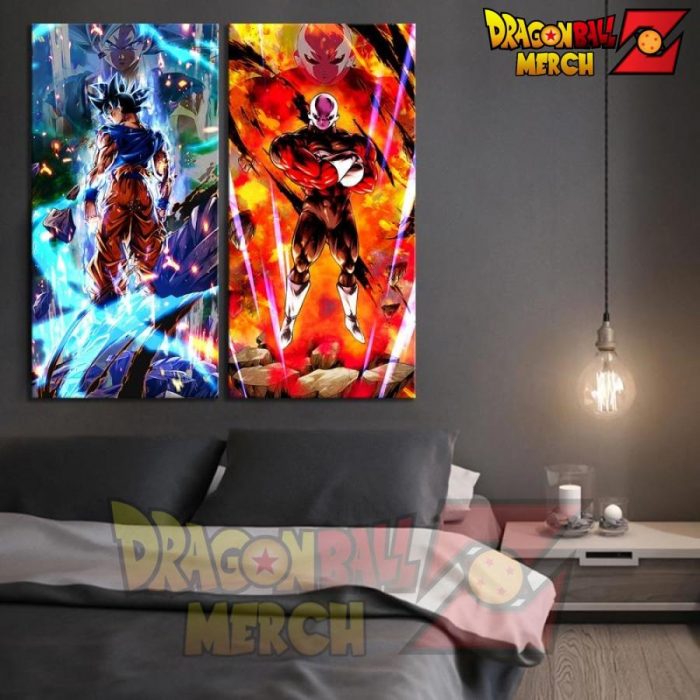 Dbz Poster Abstract Wall Art Oil Painting Canvas