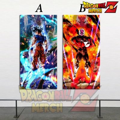 Dbz Poster Abstract Wall Art Oil Painting Canvas