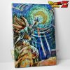 Dbz Starry Night Kamehameha Canvas Wall Art Small - 8 X 12 In (20 40 Cm) 2