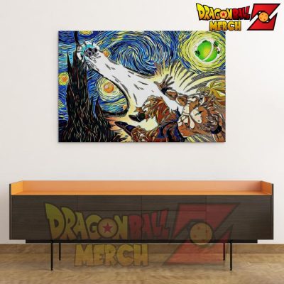 Dbz Starry Night Namek Canvas Wall Art 2