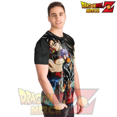 Dragon Ball Gt Goku Vegeta Trunks T-Shirt 3D T-Shirt