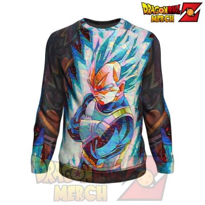 Dragon Ball Z Blazing Vegeta Hoodie 2021 Sweatshirt / S