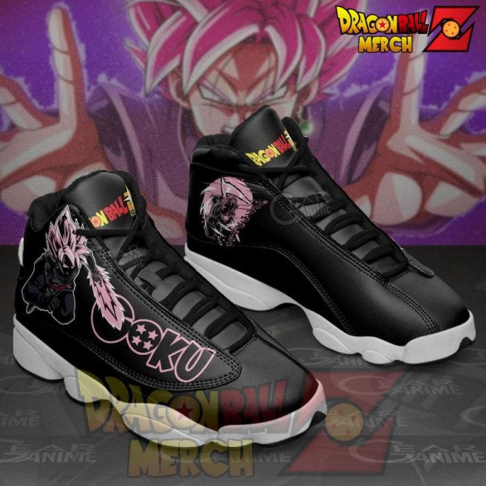 Dragon Ball Z Goku Black Rose Jordan 13 Sneakers Jd13