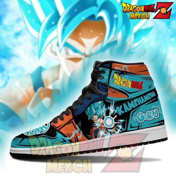 Dragon Ball Z Goku Blue Jordan Sneakers No.8 Jd