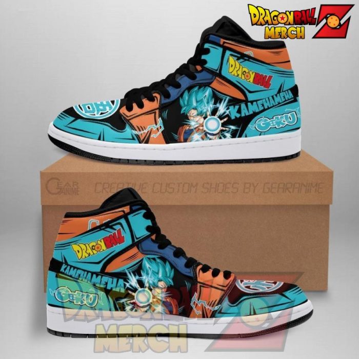 Dragon Ball Z Goku Blue Jordan Sneakers No.8 Men / Us6.5 Jd