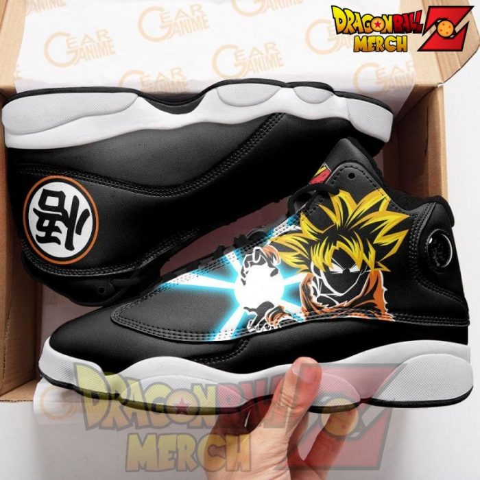 Dragon Ball Z Goku Jordan 13 Sneakers Kanji Symbol Jd13