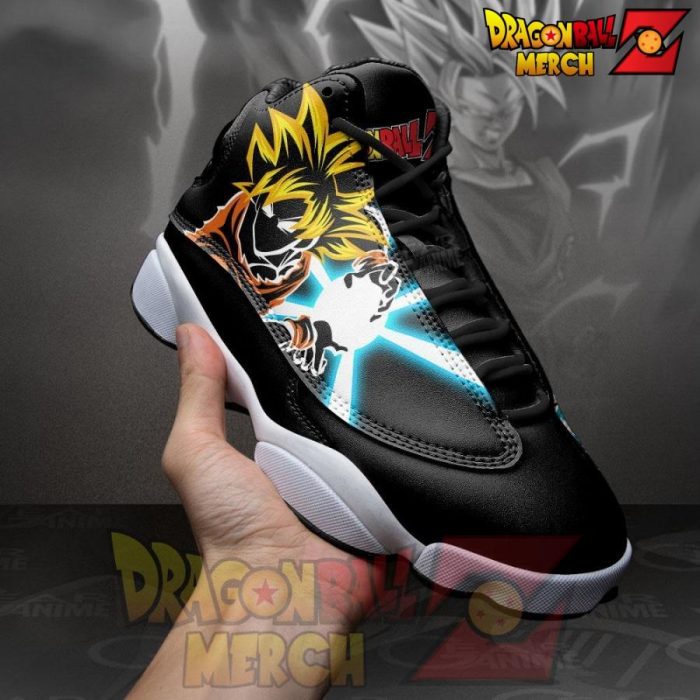 Dragon Ball Z Goku Jordan 13 Sneakers Kanji Symbol Jd13