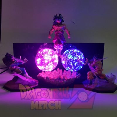 Dragon Ball Z Goku Vegeta Vs Broly Led Lamp