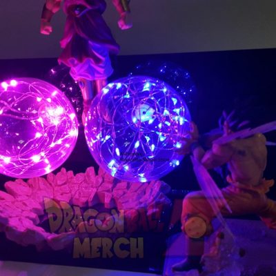 Dragon Ball Z Goku Vegeta Vs Broly Led Lamp