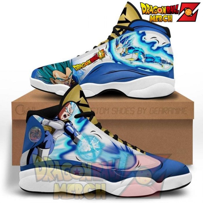 Dragon Ball Z Vegeta Blue Jordan 13 Sneakers Men / Us6 Jd13