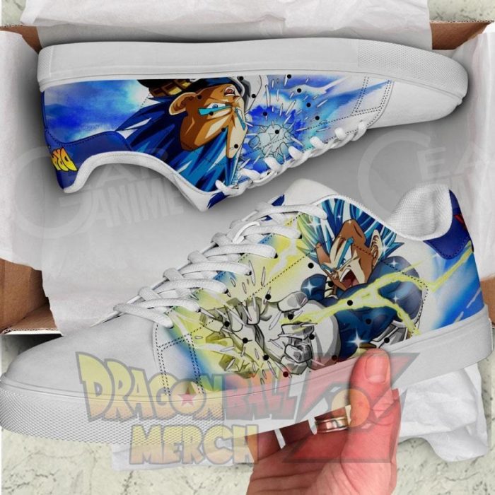 Dragon Ball Z Vegeta Blue Skate Shoes