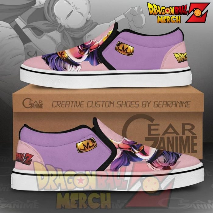 Fat Buu Slip-On Shoes Dragon Ball Custom Anime Pn11 Slip-On