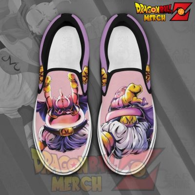 Fat Buu Slip-On Shoes Dragon Ball Custom Anime Pn11 Men / Us6 Slip-On