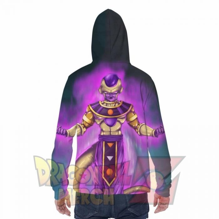 Freeza Sama Hoodie With Face Mask Fashion - Aop