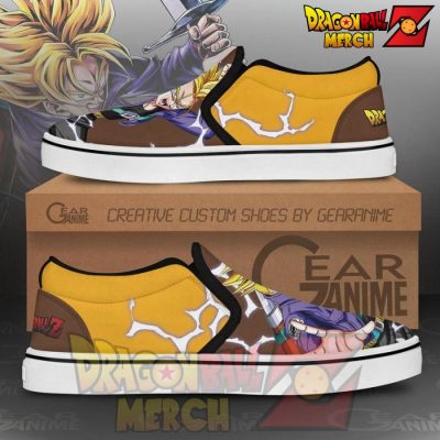 Future Trunks Slip-On Shoes Dragon Ball Custom Anime Pn11 Slip-On