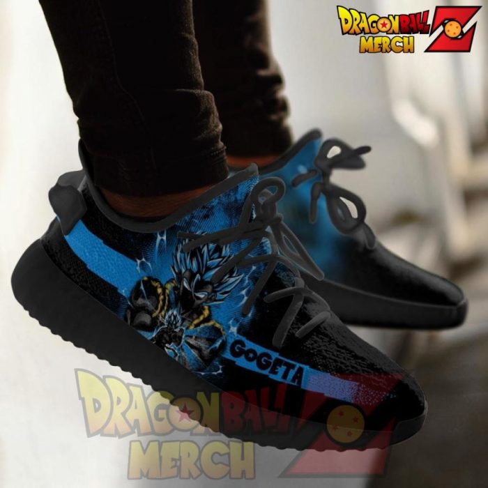 Gogeta Blue Yeezy Shoes Silhouette No.3