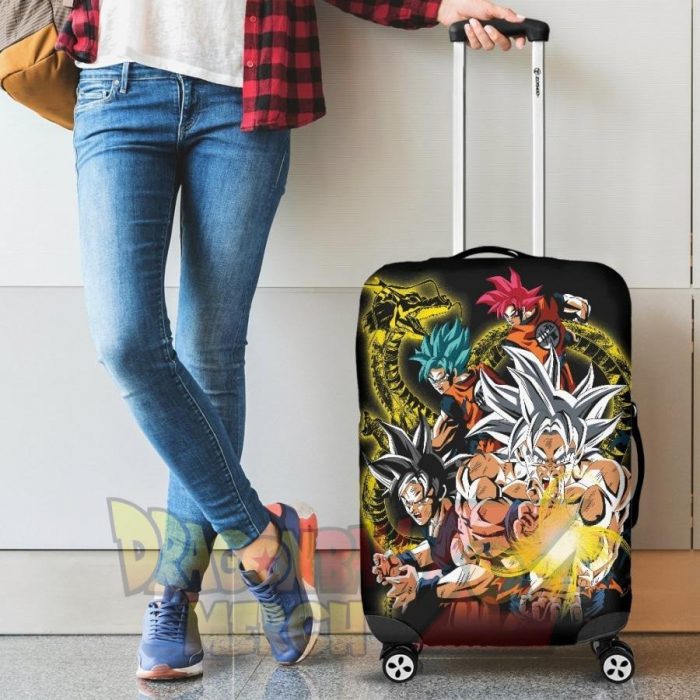 Goku All Form Luggage Covers Luggage Covers