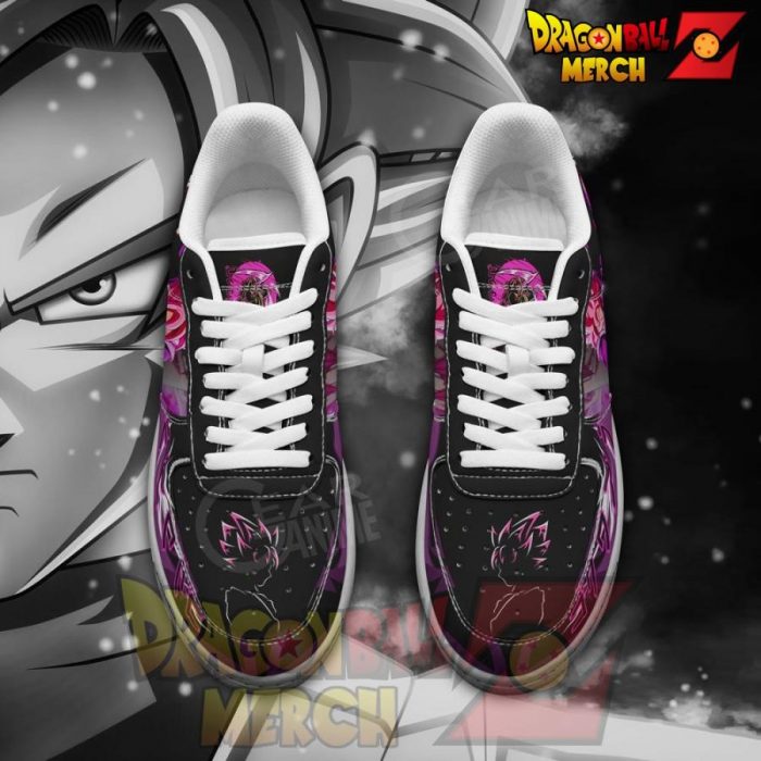 Goku Black Rose Air Force Custom Shoes No.1