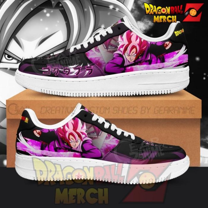 Goku Black Rose Air Force Custom Shoes No.1 Men / Us6.5