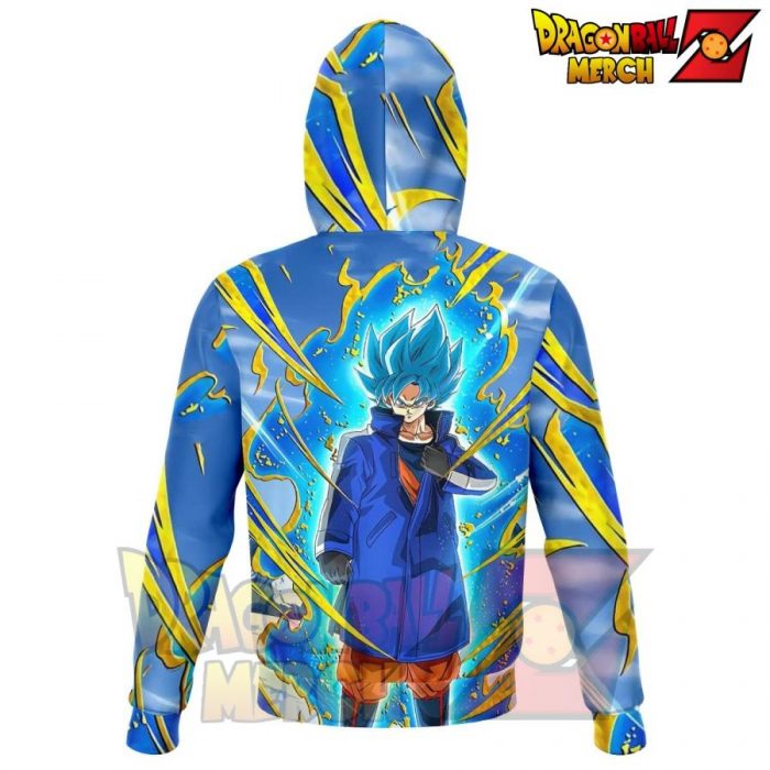 Goku Blue 3D Hoodie New Style Fashion - Aop