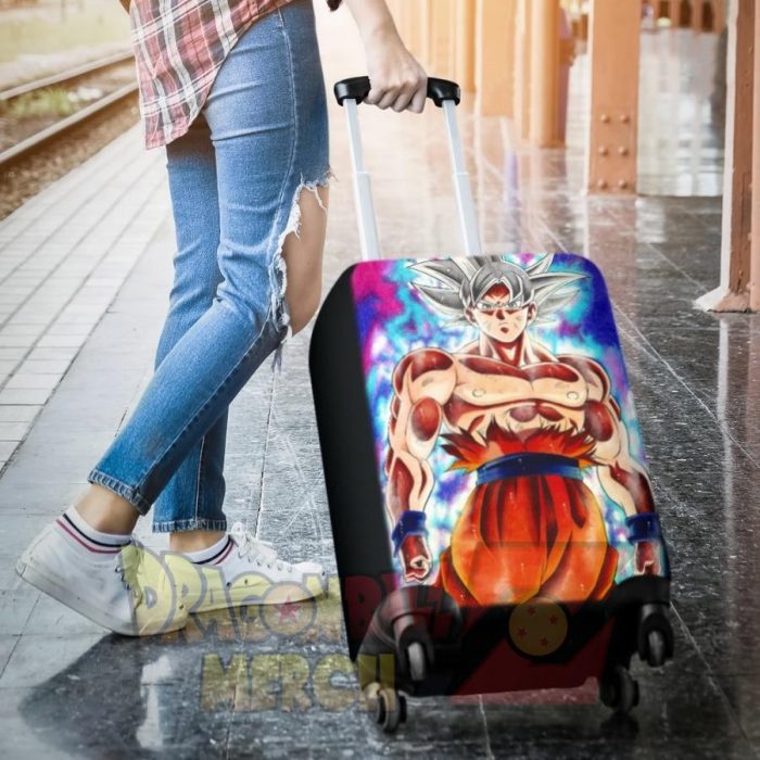 Goku Mastered Ultra Instinct Luggage Covers 3 Lugg