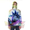 Goku & Moro Hoodie With Face Mask S Fashion - Aop