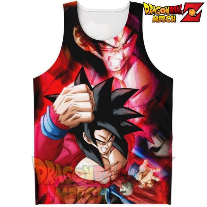 Goku Ssj 4 Tank Top 3D Design Xs Unisex - Aop